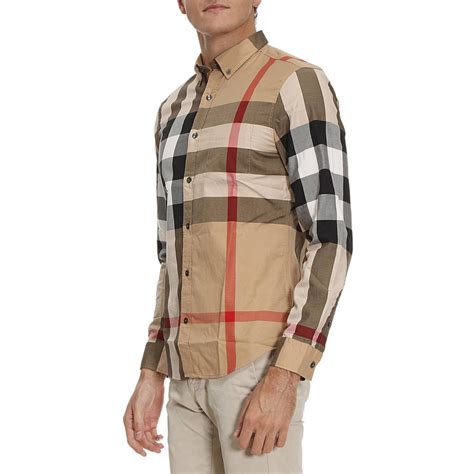camicia burberry replica